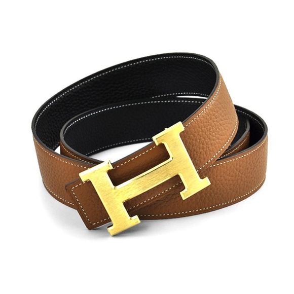 hermes belt double sided